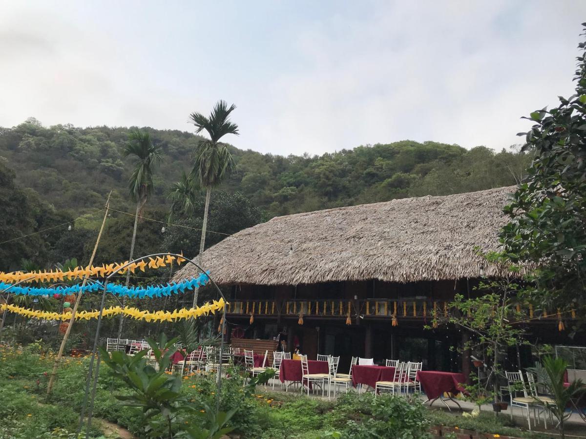 Bee Lucky Homestay Xuan Dam Bagian luar foto